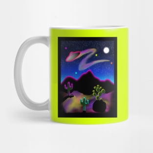 UFO Desert Party Mug